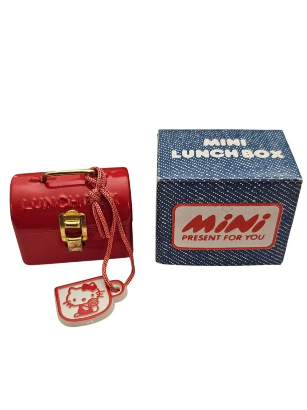 Sanrio Little Kitty 1976 Japan Mini Lunch Box, New Old Stock J855